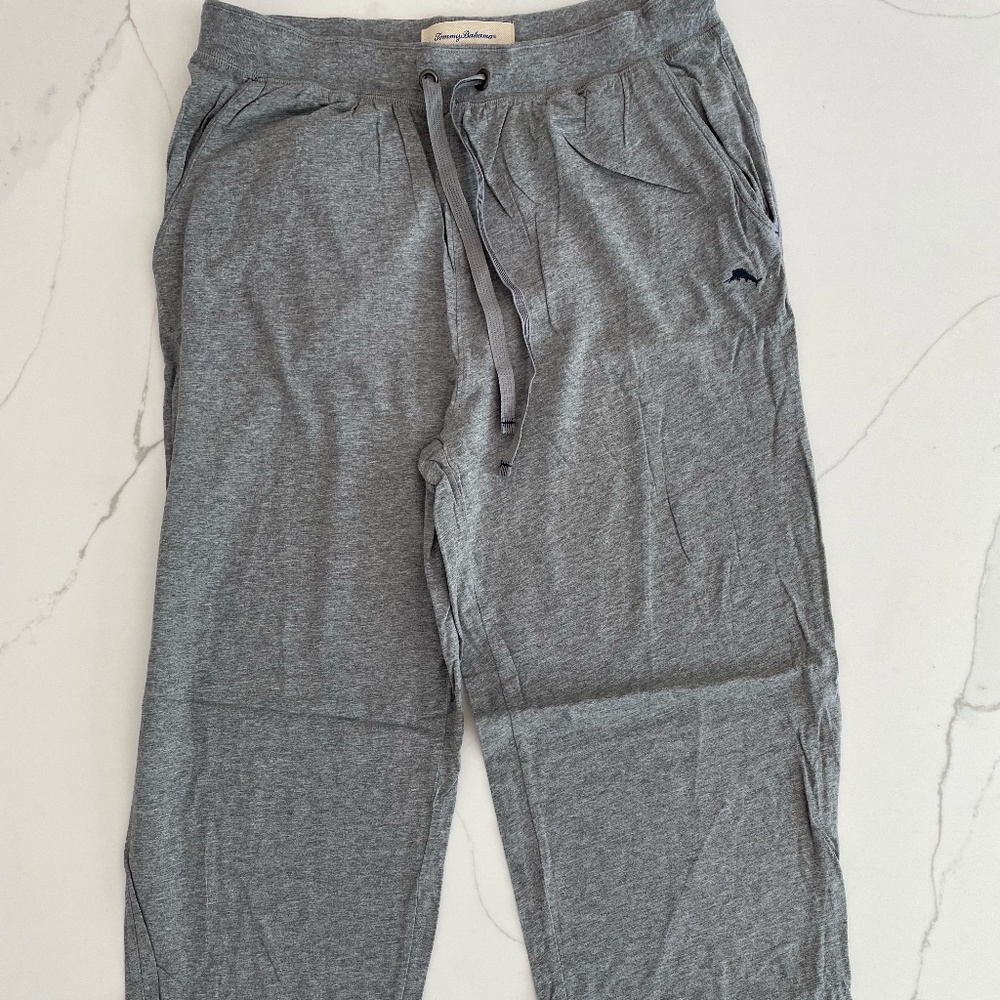Tommy Bahama Heathered Jersey-Knit Lounge Pants